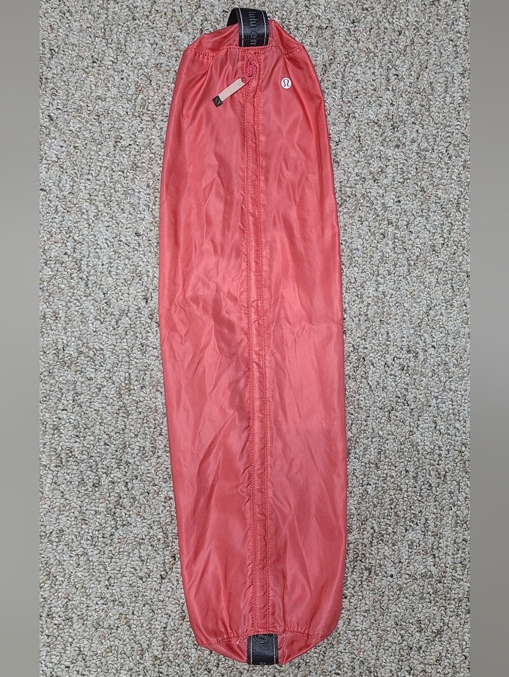 Lululemon Coral Pink Yoga Mat Carrier Bag